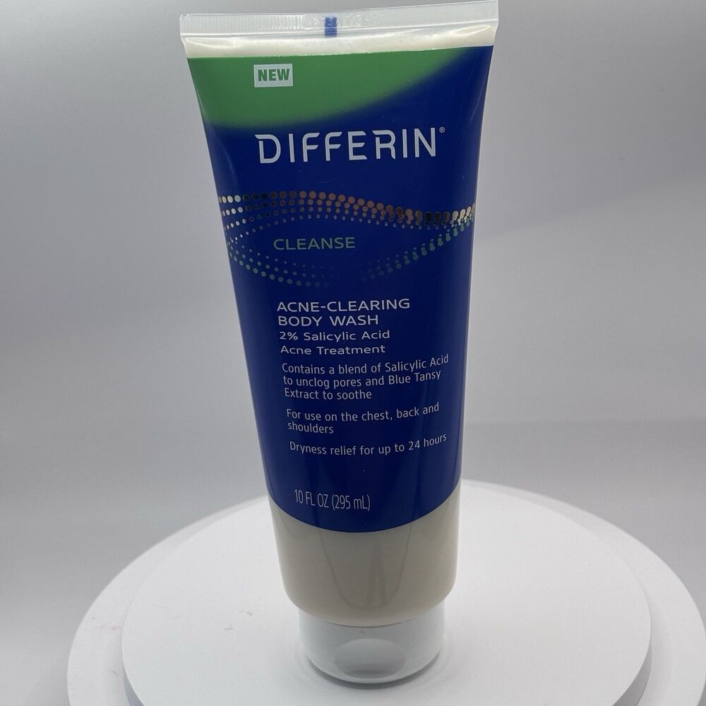 Sealed Differin Cleanse Acne-Clearing Body Wash 10oz